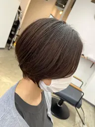 ✨ブリーチ毛に対応✨カット+酸性ストレート+トリートメント