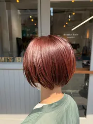 カラー【ショートヘアー】(お洒落染め・白髪染め・根本染め・ブリーチ無し)⚠️必ず注意事項お読みください!