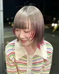〖 minimo限定メニュー 〗 ２ブリーチカラー[大阪/難波]