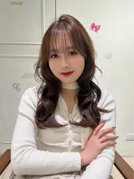 【お出かけ前に🧁✨】前髪カット+コテ巻きメニュー🌟