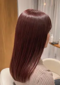 <口コミ限定>カラー＋トリートメント＋超音波アイロン