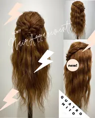 カジュアルヘアアレンジ