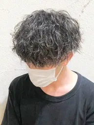 メンズ必見!カット+ツイストパーマ!
