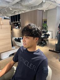 骨格強制カット+メンズパーマ🔥ツイストパーマ、スパイラルパーマ、フェザーパーマ、波巻きパーマ、シャドウパーマ、