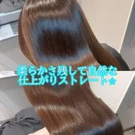 カット+酸性ストレート🌈¥15000