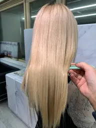 💫艶ハイトーン💫ダブルカラー+髪質改善ケラチントリートメント