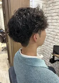 メンズカット➕パーマ