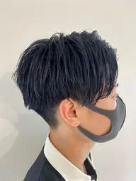 ✨ボリューム クセの気になる方に✨  メンズカット+ナチュラル縮毛矯正