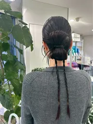 【イベント前に🫧】韓国風ヘアセット