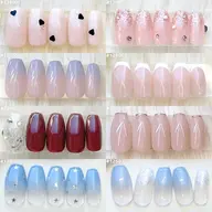 【オフ無料】選べる定額♦王道シンプルネイル💅オフィスネイルにピッタリ✨　オフあり/フレンチ/ニュアンス/パラジェル別途