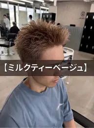 骨格に合わせた似合わせメンズカット+ダブルカラー#メンズ#メンズパーマ#メンズサロン#メンズサロン