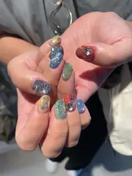 ✨人気No.1✨Omiおまかせネイル🪅(チップアクリルオフ代別途)