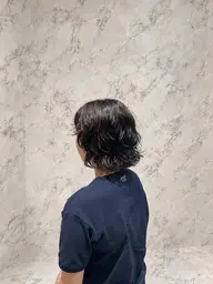レディースパーマ +カット