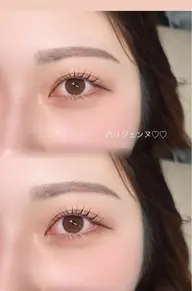 上下まつ毛パーマ/パリジェンヌ✨今だけ5500円でお得🉐😆可愛く自然な感じでお仕上げします🥹🎀