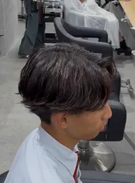 🔥ラクに決めるモテ髪🔥メンズカット+毛流れパーマ
