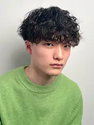 【骨格診断付き】メンズカット+波巻き+ツイストスパイラル🔥