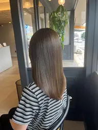 【贅沢なご褒美を💐】ワンカラー➕髪質改善2stepトリートメント➕完全個室快眠スパ（20分）