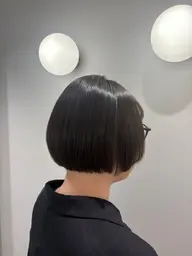 縮毛矯正+カット✂️💫