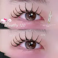 🎀【✨️盛れ感No.1 エク×パーマ✨️】アンドヘルシー120本🎀⟡.·束感コーティング仕上げ付き👀♡