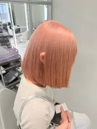 【👼ミニモ限定🪽💫】🎀爆モテ🎀︎💕︎︎ケアブリーチ1回+カラー+似合わせカット