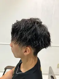 カット+ツイストスパイラル