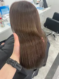 カラー & 髪質改善トリートメント🫧🤍✨(4step treatment)