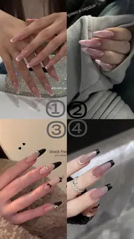 ⑤【オフなし】モニターメニュー💅 ジェルチップ(ロング) 画像の中からデザインを選んでもらいます。長さがロングのみです