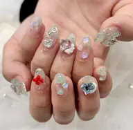 オフなし/ワンカラーorラメグラデーション+パーツつけ放題🎀