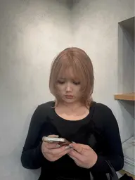🤍レディース限定🖤【透明感たっぷり🫧】似合わせカット＋透明感カラー＋うる艶トリートメント✨