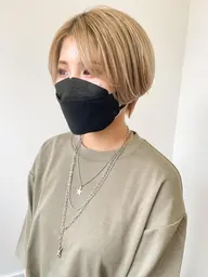 カット+ブリーチカラー+Aujuaトリートメント