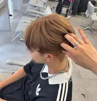 🔥👦🏻メンズ限定👦🏻🔥【根元リタッチ】根元のみブリーチ➕全体カラー