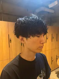 カット+マッシュパーマ💇