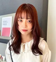 カット+ブリーチなしWカラー+3stepトリートメント💕🩷