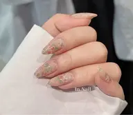 オフなし🫧Hand ワンカラー+ホイルアート4本(両手)