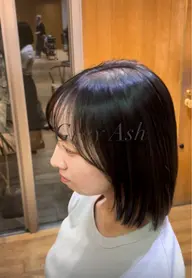 💞艶感透明感増レディースワンカラー💛