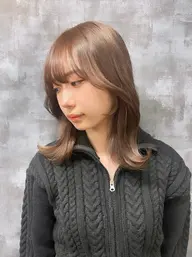 【💘ダメージが気になる方💘】ダメージ90%以上カット⚡ケアブリーチ✨➕オーガニックカラー🌿