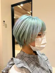 営業‪中クーポン価格✂︎‬人気NO.1カット+カラー+Aujuaトリートメント‪✂︎‬