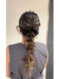 天神祭 〻 浴衣 hair 👘𓈒𓏸︎︎︎︎