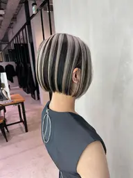 ⭐️カット+バレイヤージュ(ブリーチ2回)+髪質改善超音波ケアプロTR⭐️