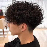 ミニモメンズ初回限定✨🎩メンズカット＋スパイラルパーマ＋薬剤処理トリートメントコース🎩