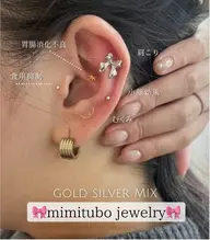 耳ツボ jewelry💍👂✧₊ 〔 両耳12粒まで 〕イベント・お出かけ前や🎀他menuと組み合わせも◎