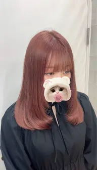 【ミニモ限定✨️】ケアブリーチリタッチ+オンカラー+補修トリートメント♬.*゚