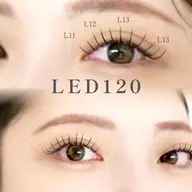 【 LEDマツエク 100本 】持続力◎/フラットラッシュ/束感仕上げ/90分 🩰🪽