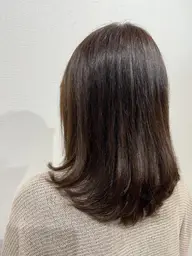 【肩下カットモデル募集🌸】大人っぽい韓国風ミディアムカット🥨/レイヤー/くびれヘア🌷