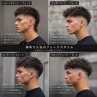 【練習モデル限定】フェードカット+シャンプーブロー