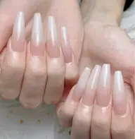 🍑10本チップ長さだし🌷くミラーグラデーションorラメグラデーション|パーツ2個プレゼント付き