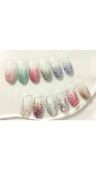 【人気No.１✨️】ラメグラデーション　オフ込み