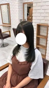 🎀minimo限定👶🏻 レディースカット+潤いトリートメント【5cm以上カット】バッサリ⚠️補足説明必読
