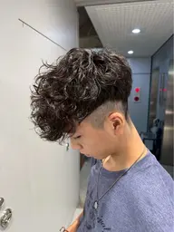 🔥 【外国人風パーマ✂️】メンズカット+スペインカール🧡