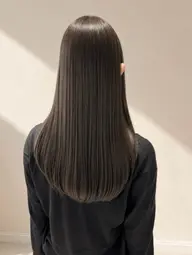 【フルコース⭐︎】カット+カラ-+縮毛矯正+トリ-トメント